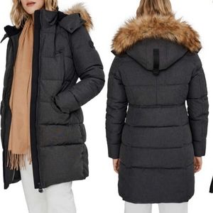 Noize Addie Faux Fur Hooded Parka
